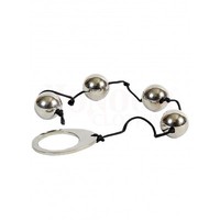 Heavy Metal Solid Stainless Steel Anal Beads