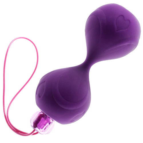 Violet Temptations Silicone Jiggle Balls - 41g