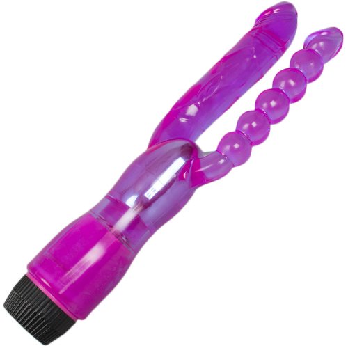Double Penetration Anal and Vaginal Vibrator