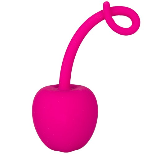 Bondara Pink Silicone Cherry Jiggle Ball - 57g